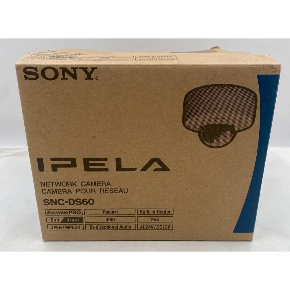 Sony Ipela PTZ SNC-DS60 Full HD Dome Network Security Camera SNCDS60